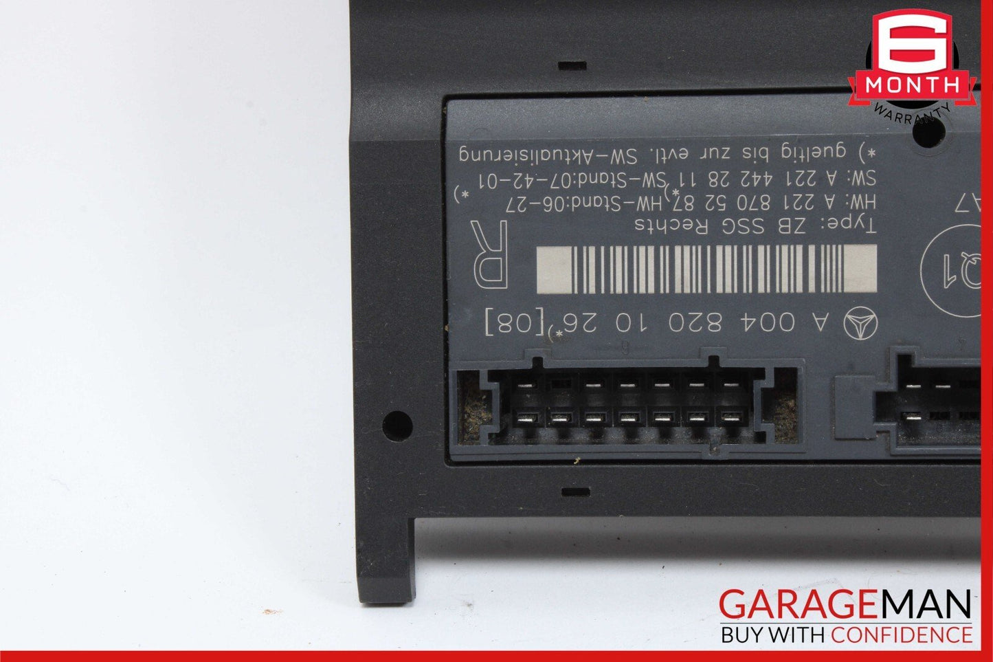 07-13 Mercedes W221 S350 S550 S65 AMG Front Right Side Under Seat Control Module