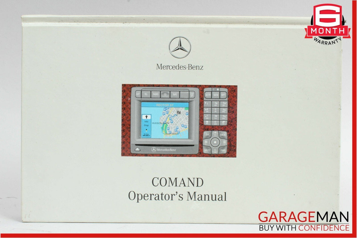00-06 Mercedes W220 S430 Comand Navigation Operator's Owner User's Guide Disc
