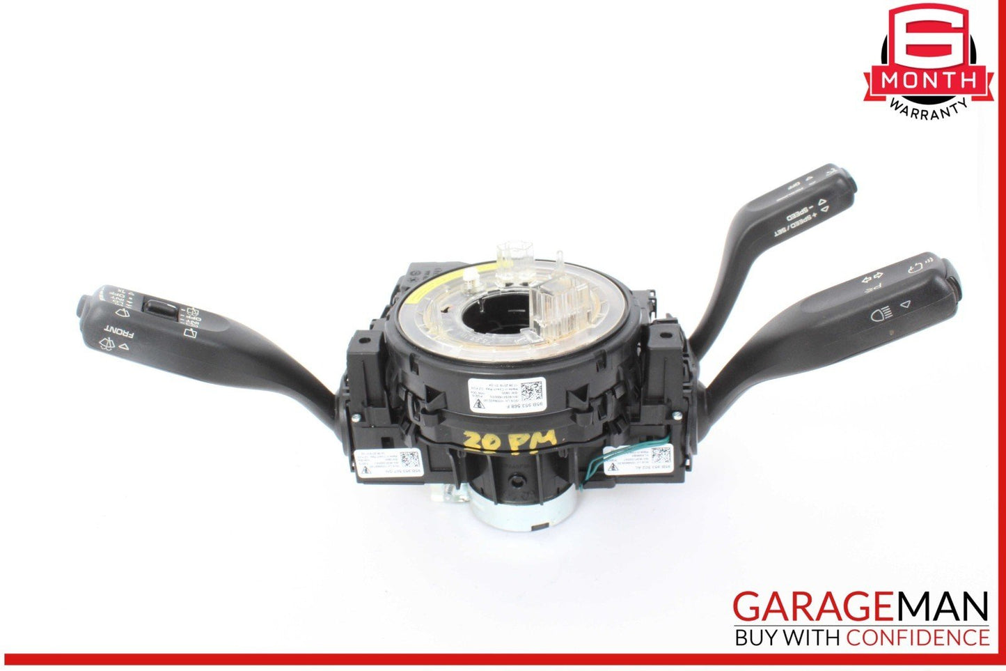 19-24 Porsche Macan 95B Steering Column Clockspring Turn Signal Wiper 95B953568F