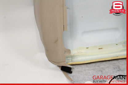 10-16 Mercedes W212 E350 E550 Front Right Side Top Upper Seat Cushion Beige OEM