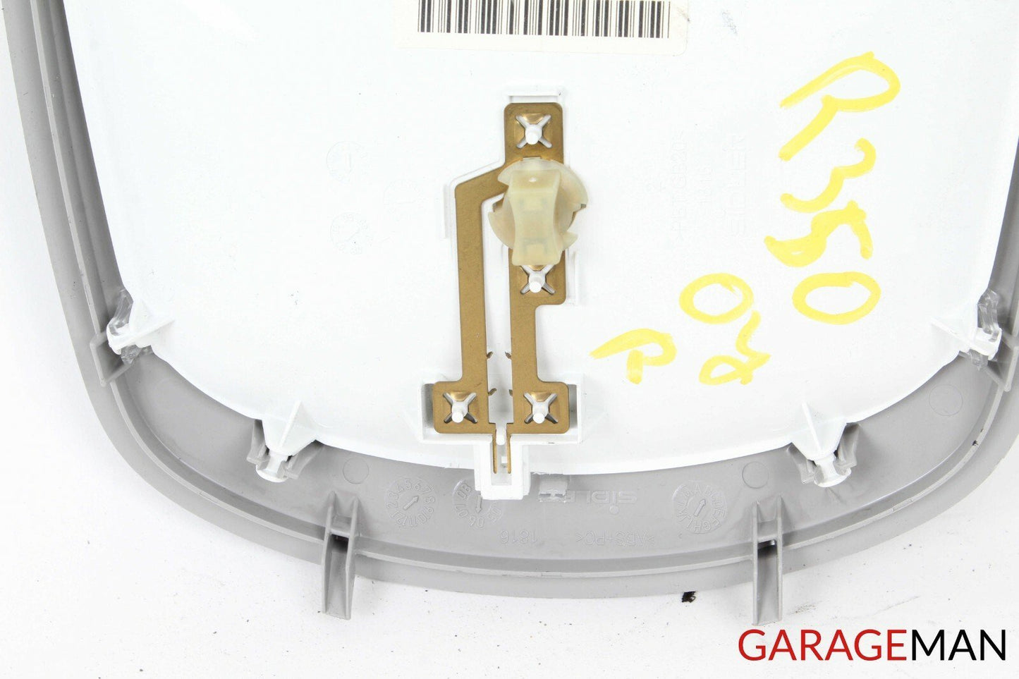 06-12 MERCEDES W251 R350 REAR OVERHEAD DOME LIGHT LAMP GRAY Q07 OEM