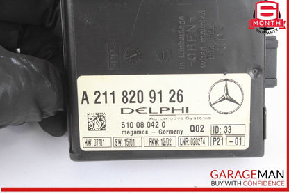 00-12 Mercedes W220 S55 AMG C230 S430 E320 Anti Theft Alarm Module 2118209126