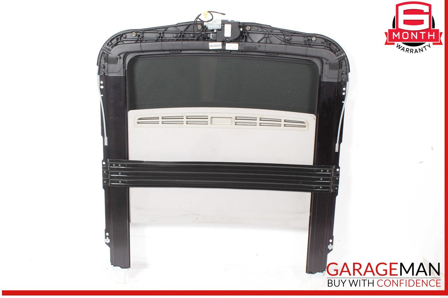 06-12 Mercedes GL550 ML320 Top Upper Sunroof Sun Roof Frame Rail Glass Assembly