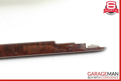 07-09 Mercedes W221 S550 S63 AMG Center Console Trim Bezel Wood 2216800234 OEM