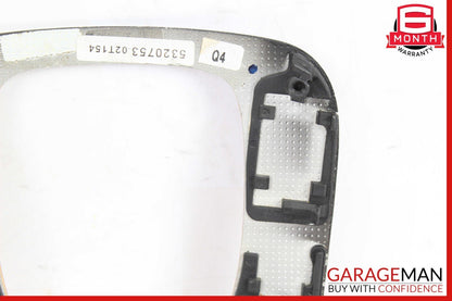 03-06 Mercedes W220 S55 AMG S500 Center Console Shift Shifter Trim Bezel Wood