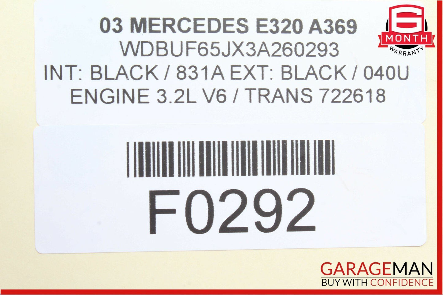 03-06 Mercedes W211 E500 E320 Communication Voice Control Module Unit Q2 OEM