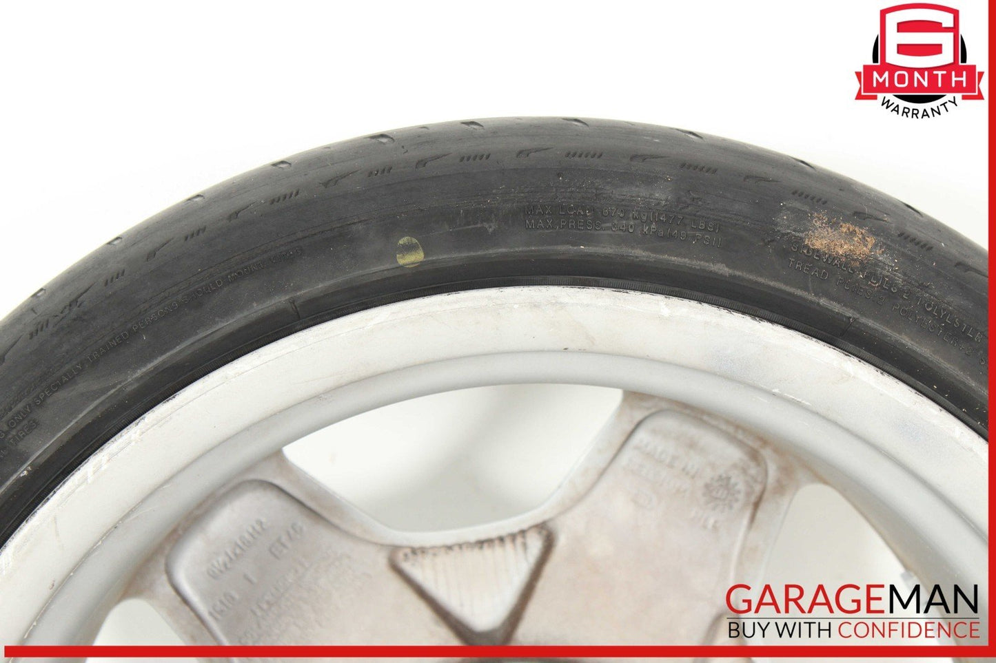 00-06 Mercedes W220 S500 CL55 AMG Rear Wheel Tire Rim 9.5x18H2 ET46 18" OEM