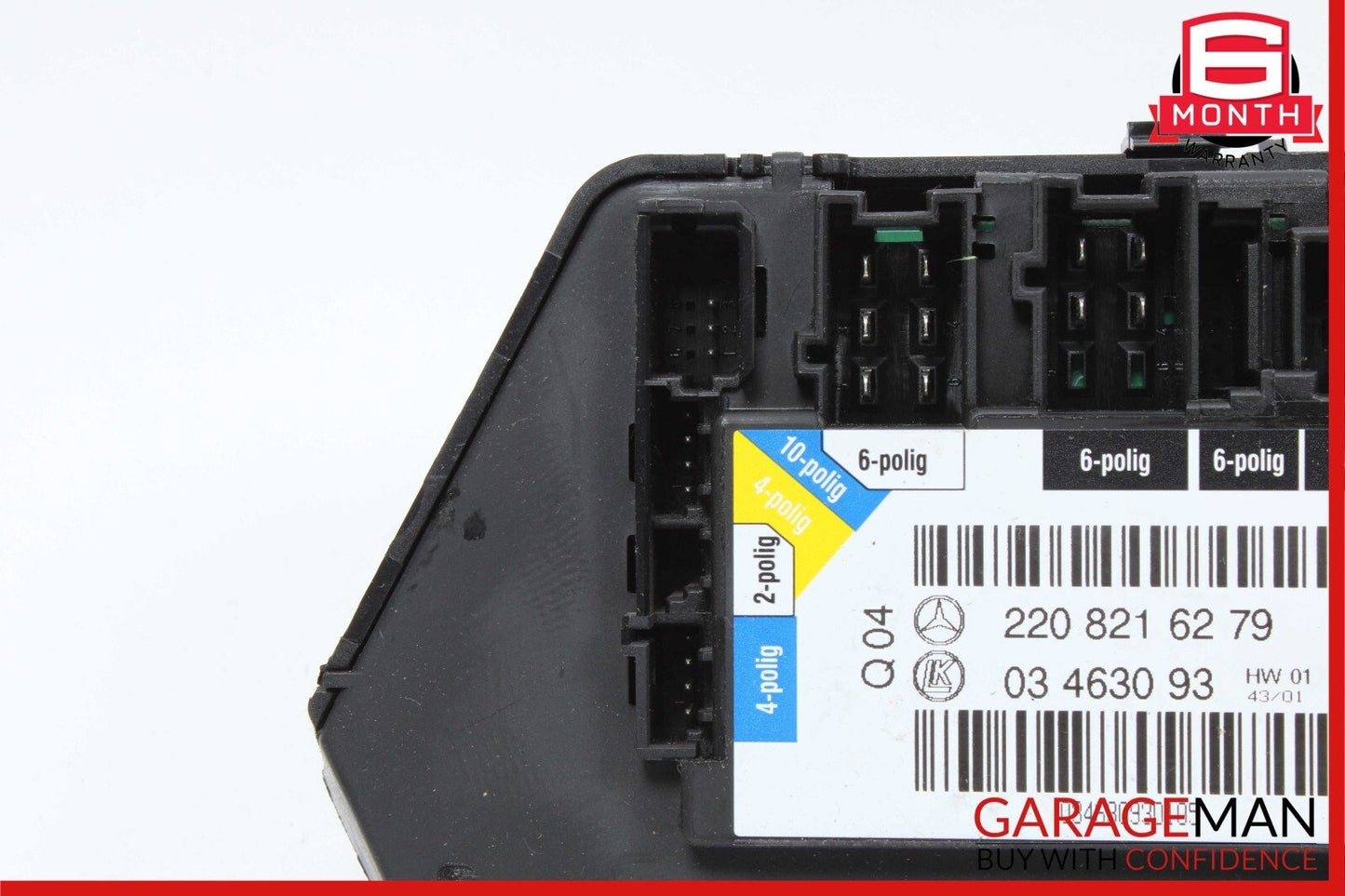 00-06 Mercedes W220 S55 AMG S500 Rear Left Side Seat Door Control Module OEM