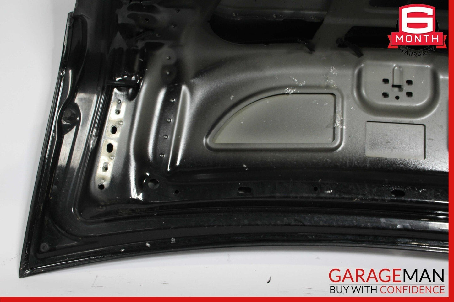 10-16 Mercedes W212 E350 E63 AMG Sedan Rear Trunk Lid Deck Shell Panel Black OEM