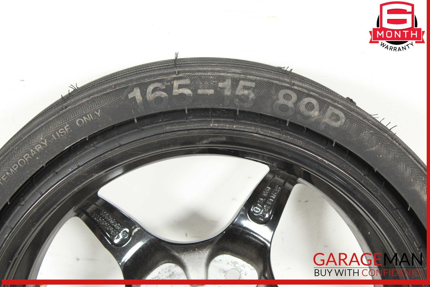 97-04 Mercedes R170 SLK320 SLK230 Donut Spare Tire Wheel Rim 165 4.5x15" OEM
