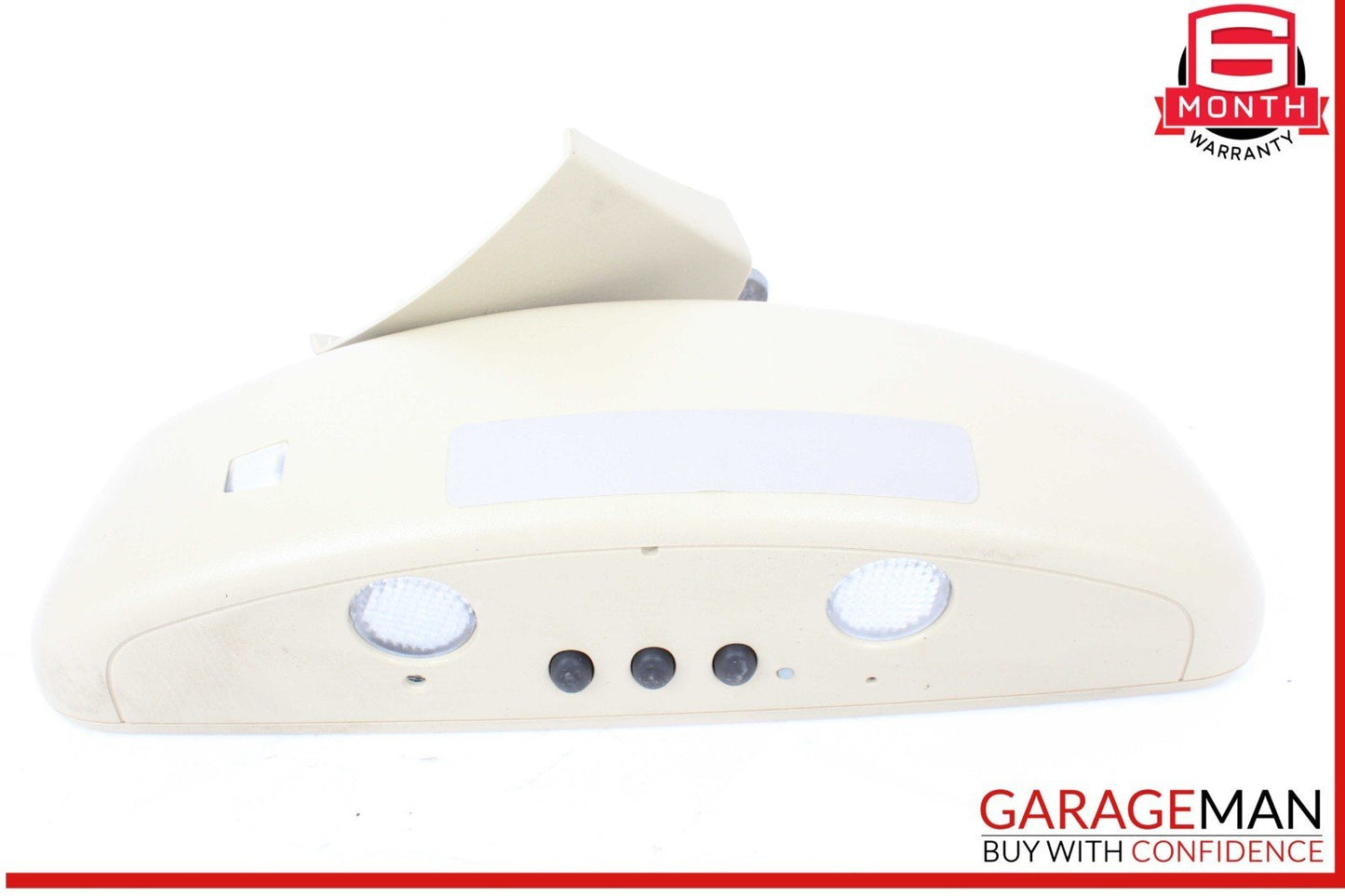 12-17 Mercedes W204 C350 C300 E350 Top Upper Interior Rear View Mirror Beige OEM