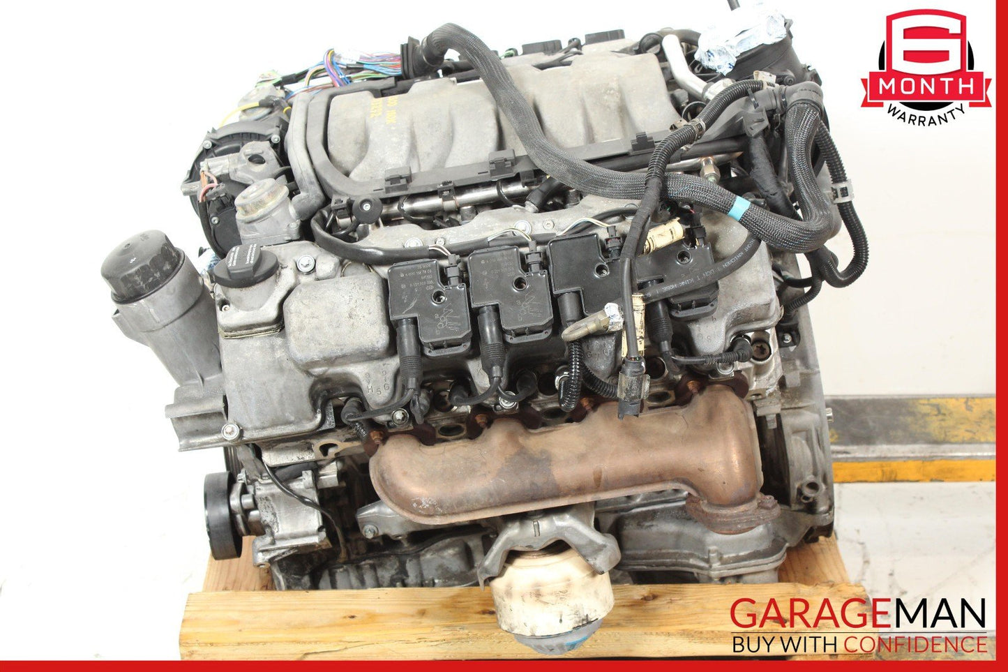 03-06 Mercedes R230 SL500 RWD Engine Motor Block Assembly OEM 150k