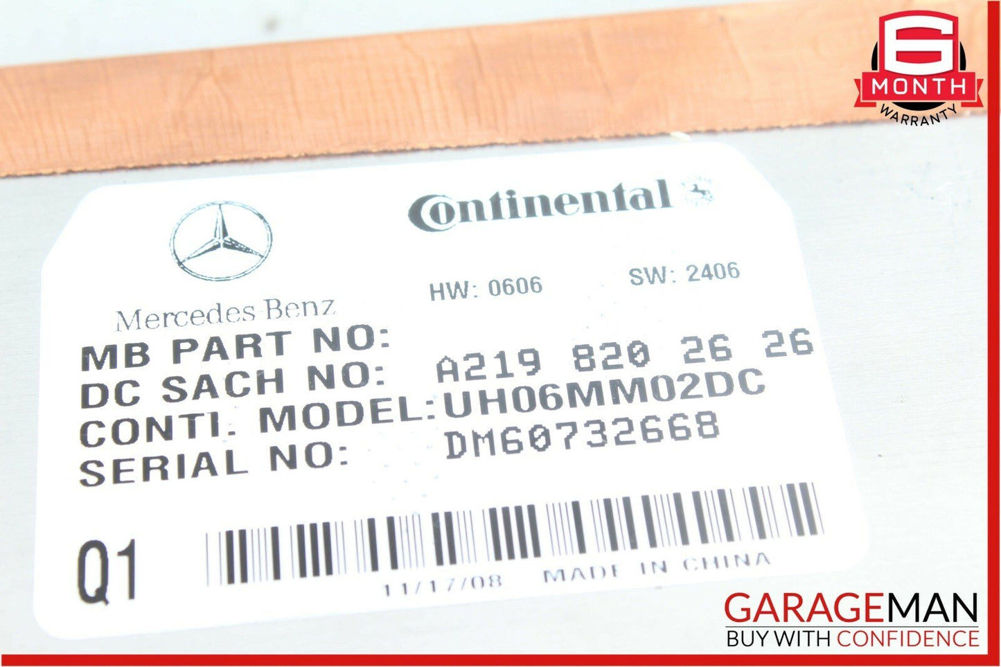 06-09 Mercedes CLK350 E350 Voice Phone Telephone Communication Control Module