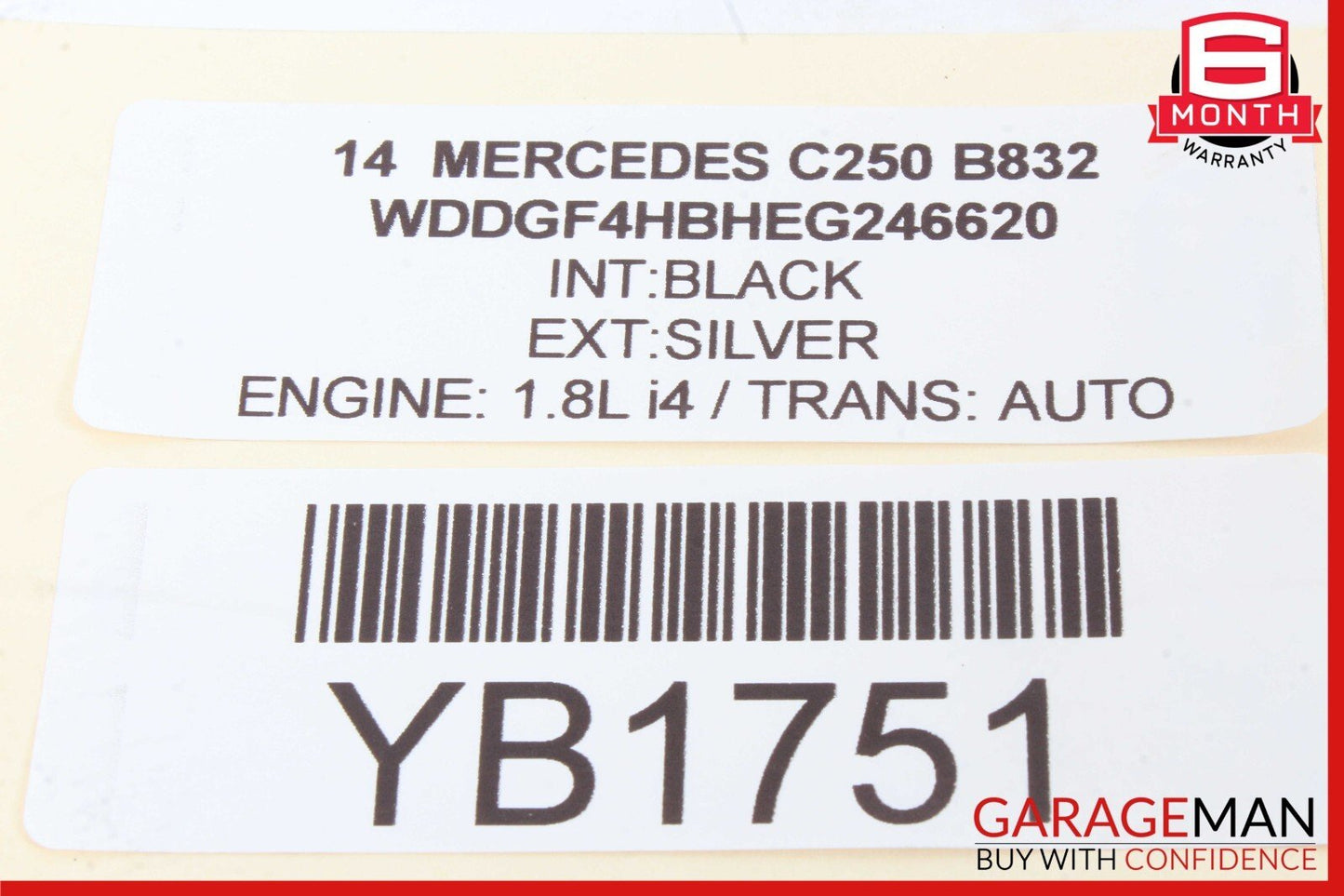 03-09 Mercedes W209 CLK500 CLK55 AMG Door Control Module Right Passenger OEM