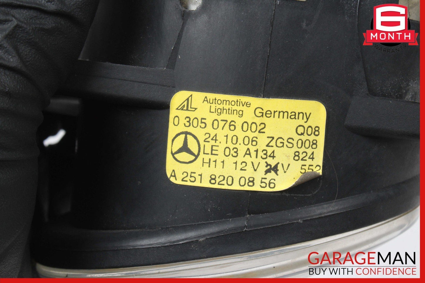 06-12 Mercedes X164 GL450 4MATIC Front Right Side Bumper Fog Light Lamp OEM