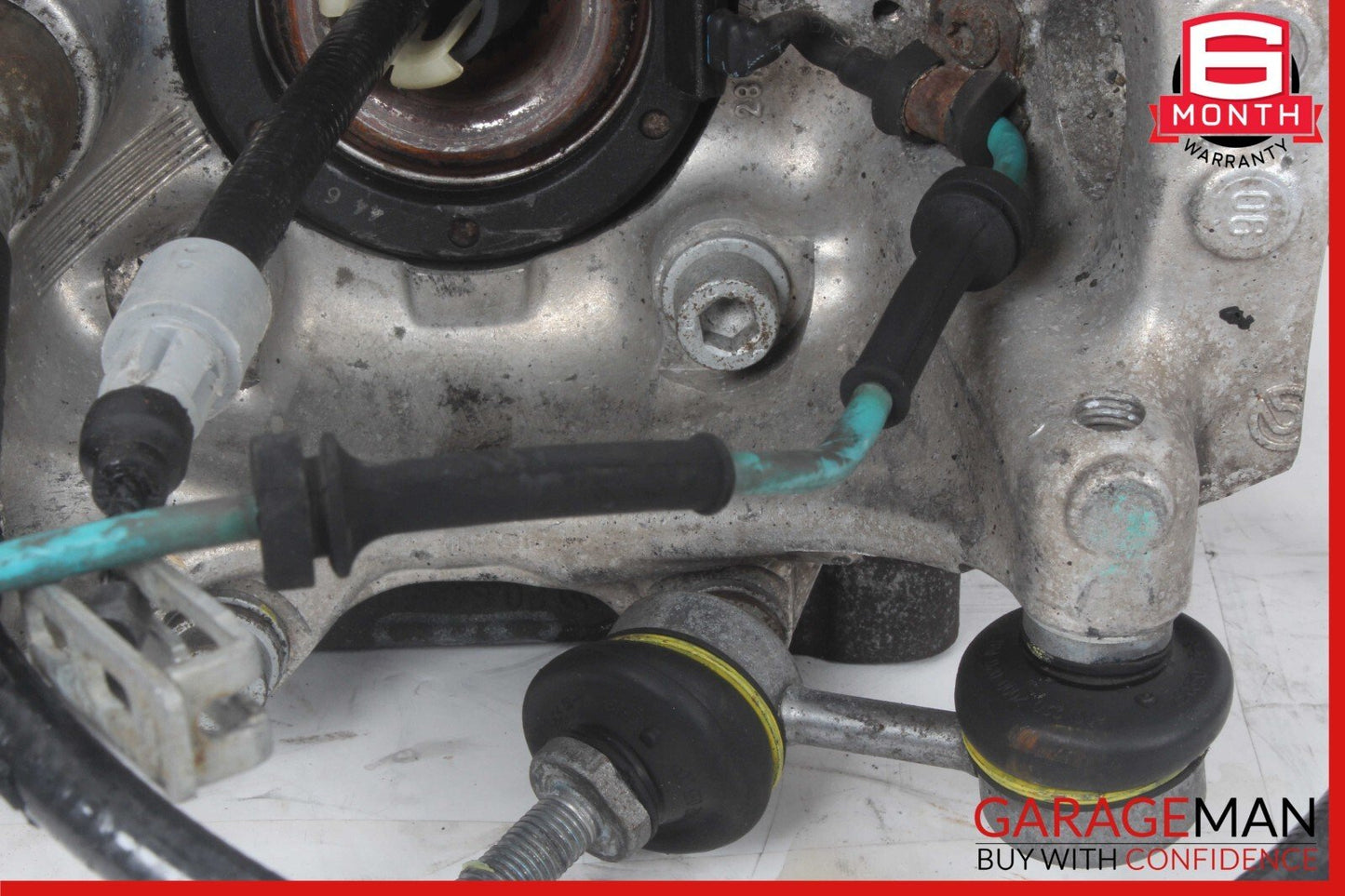 06-10 Maserati Quattroporte M139 Rear Right Side Spindle Knuckle Hub OEM