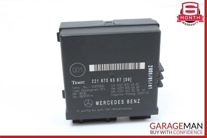 07-09 Mercedes W221 S550 S63 AMG Trunk Release Remote Open Close Module OEM