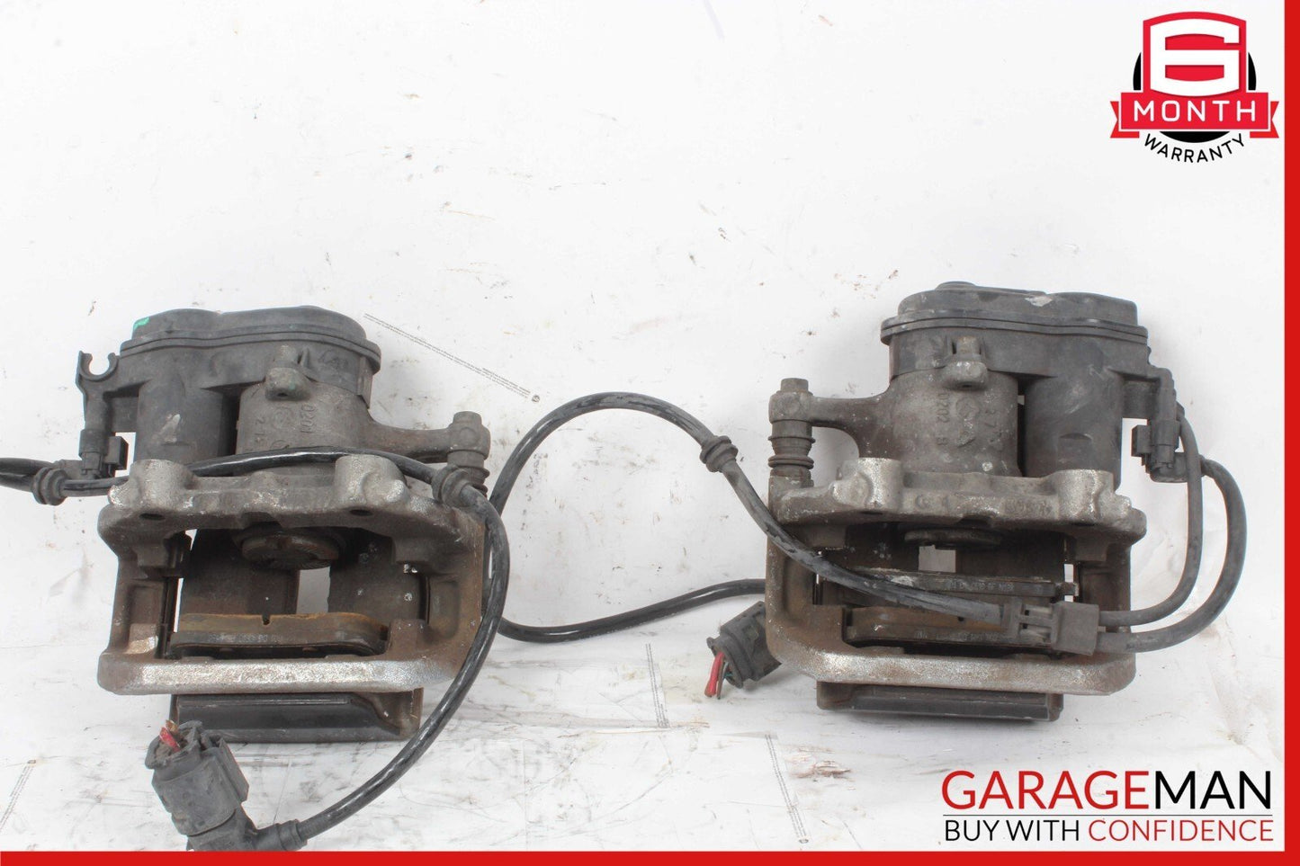 12-19 Mercedes X166 GL450 GLS550 Rear Left & Right Brake Caliper Calipers Set