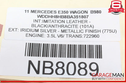 08-17 Mercedes W212 E350 Wagon Rear Left Side Suspension Upper Control Arm OEM