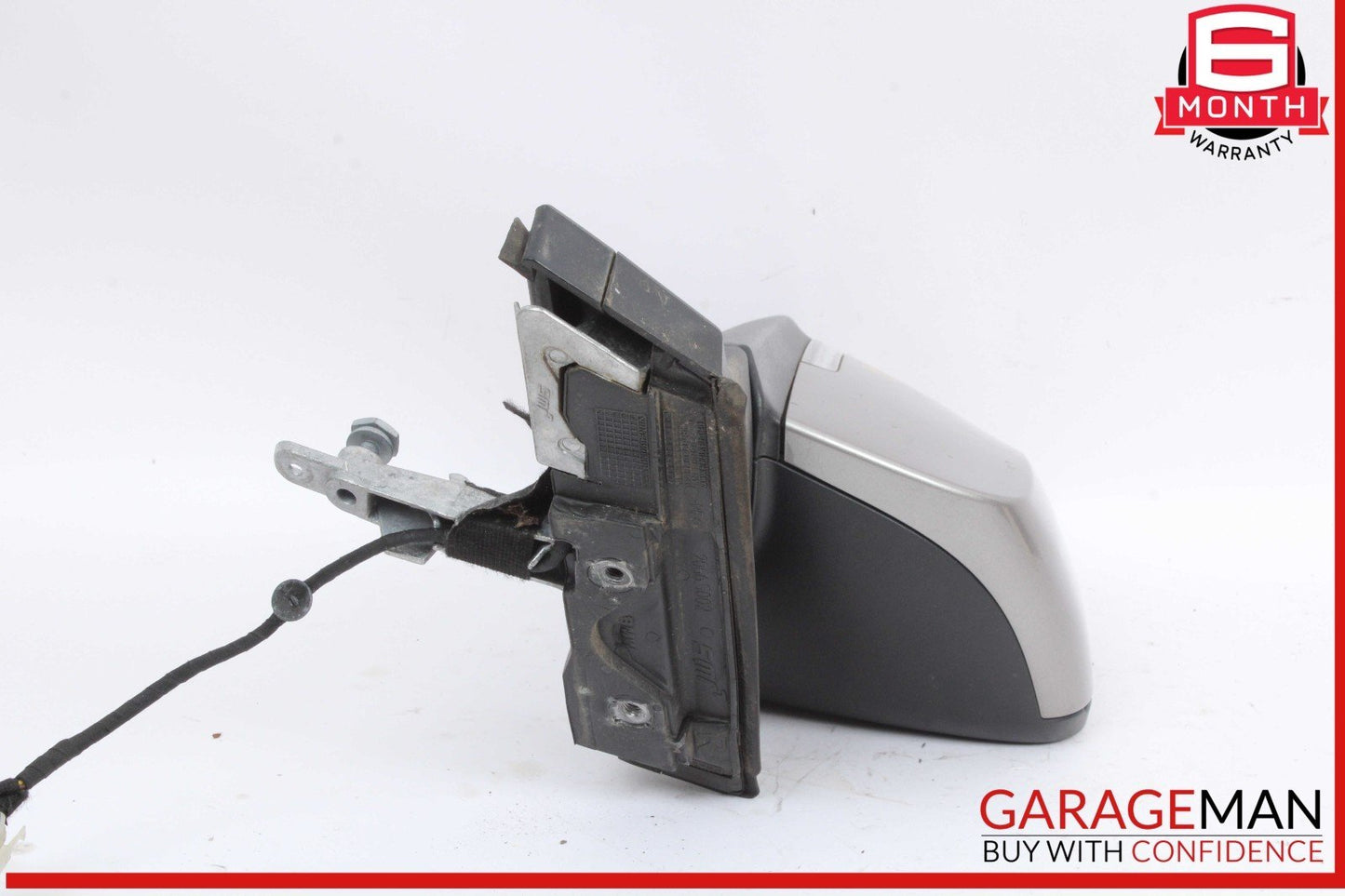14-21 BMW i3 I01 Hybrid Front Right Side Door Rear View Mirror Heated Gray OEM