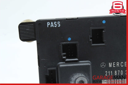 03-09 Mercedes W211 E350 E550 Rear Right Door Control Module 2118704126 OEM