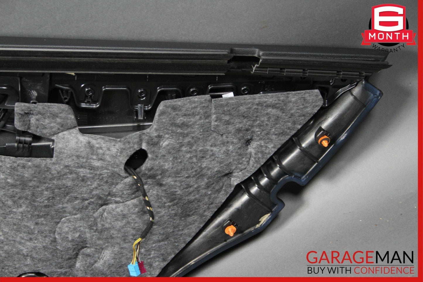 10-13 Mercedes W212 E400 E350 Rear Left Side Interior Door Panel Assembly Black