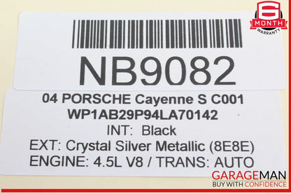03-10 Porsche Cayenne 955 957 Rear Right Passenger Side Window Regulator Motor