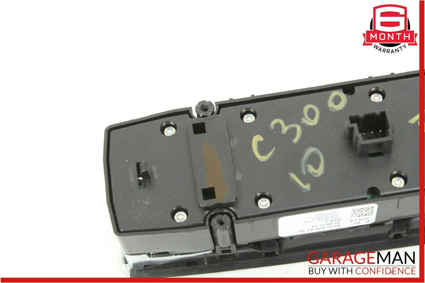 08-11 Mercedes W204 C300 C63 AMG Front Left Side Master Window Switch Control