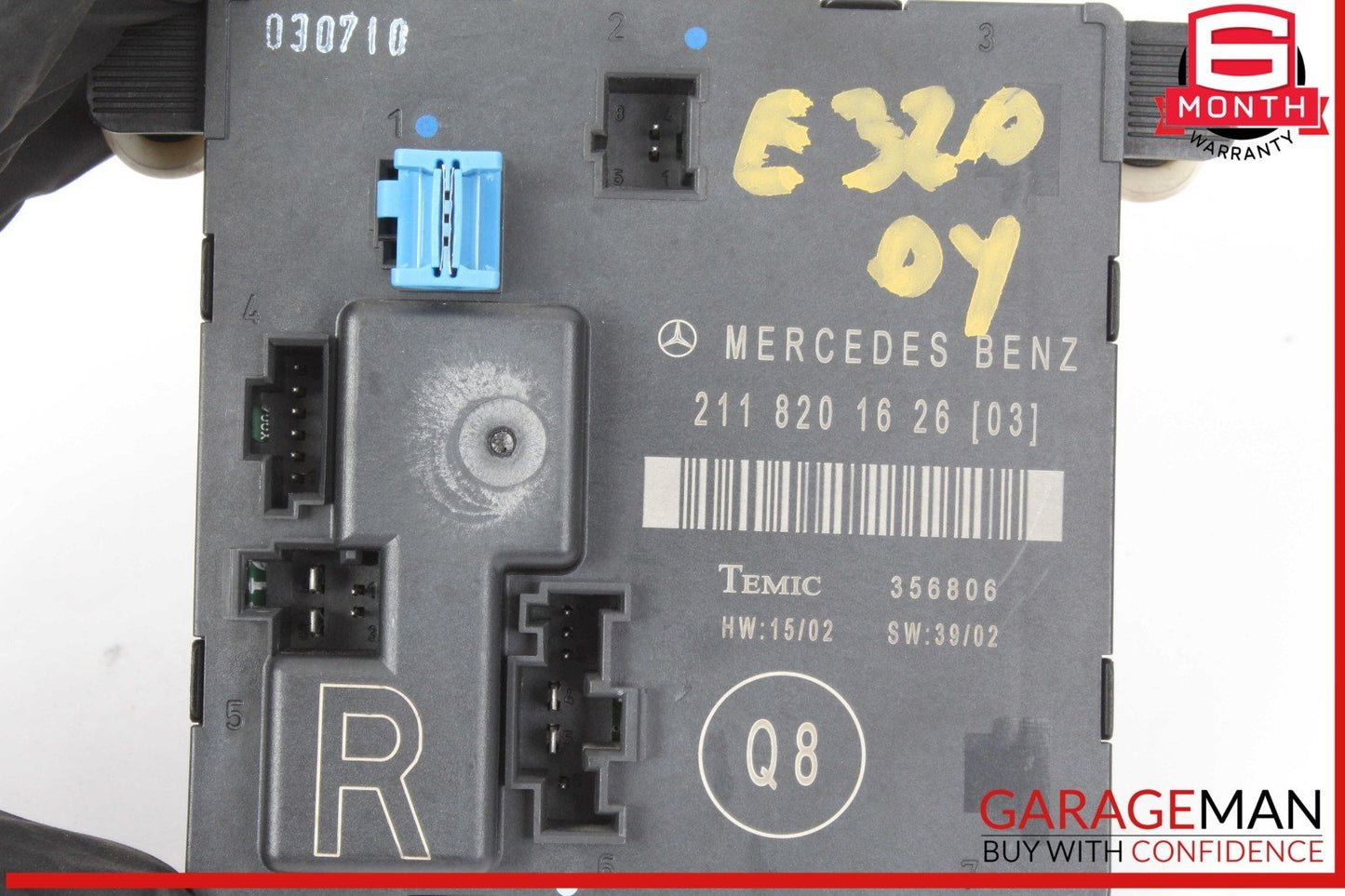 03-09 Mercedes W211 E320 4MATIC Rear Right Side Door Control Module Unit OEM