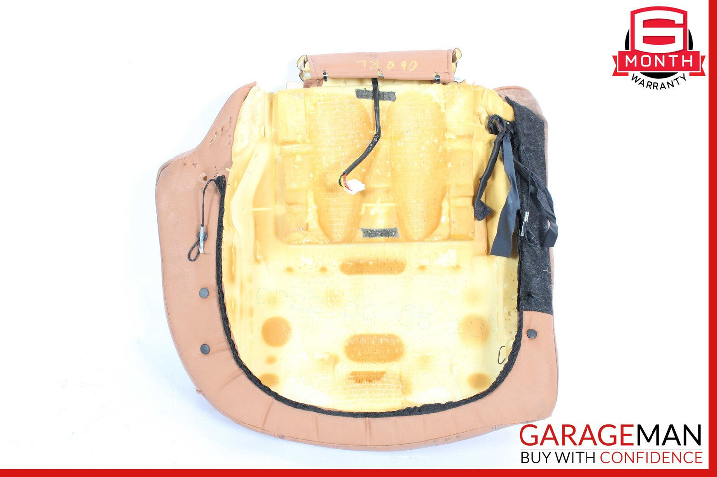 03-08 Maserati Quattroporte M139 Rear Left Side Lower Bottom Seat Cushion OEM