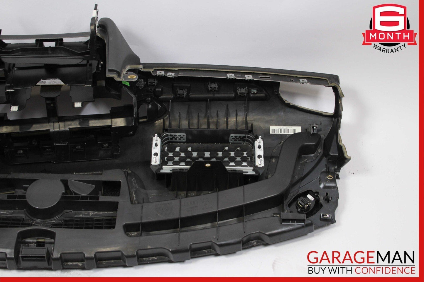 12-18 Audi A6 Front Dash Dashboard Instrument Panel Cover Trim Assembly Black