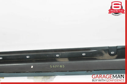 00-06 Mercedes W220 S430 S500 S600 Left Rocker Panel Side Skirt Molding Blue OEM