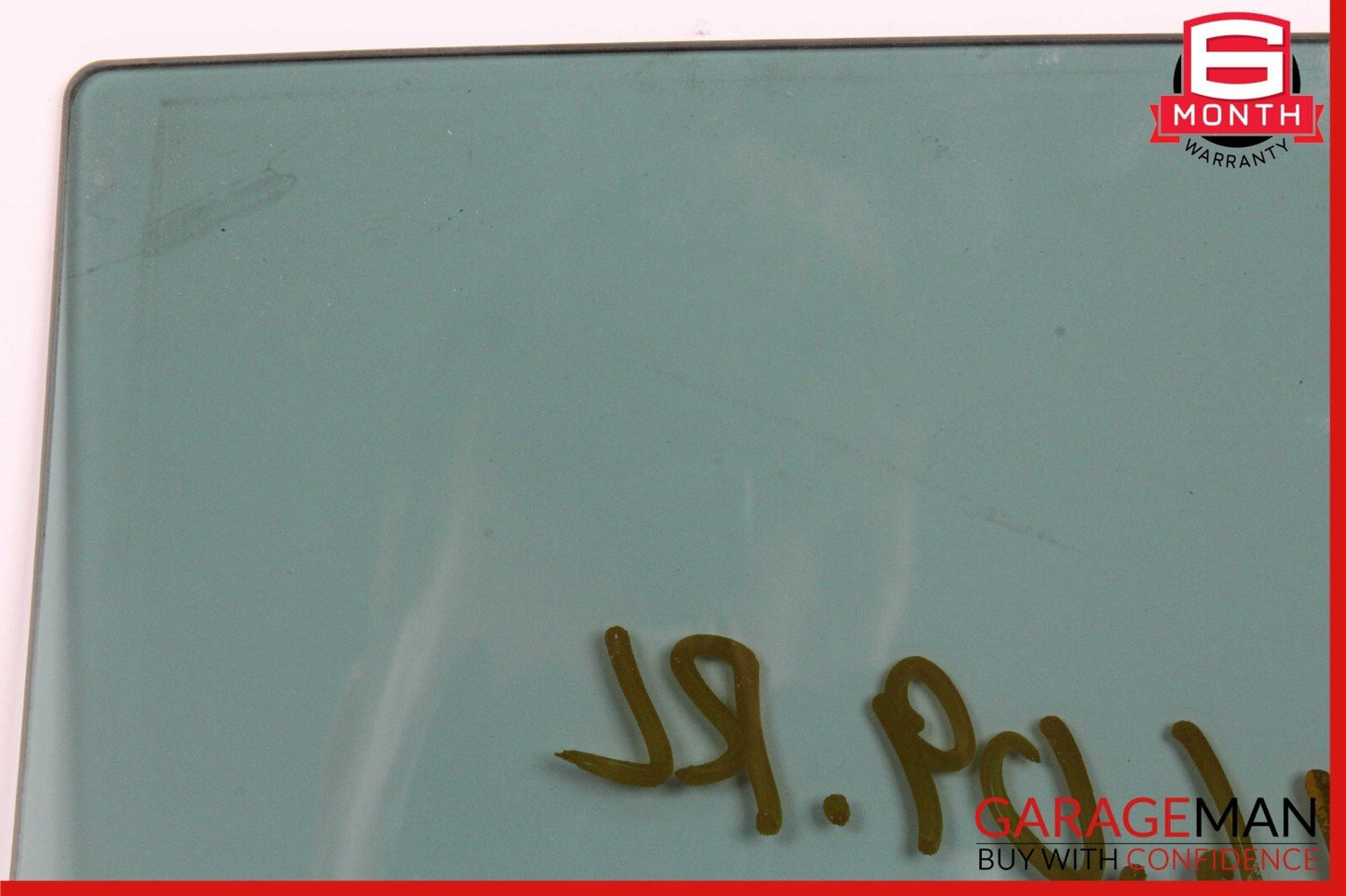 08-14 BMW X6 Rear Left Door Window Glass OEM