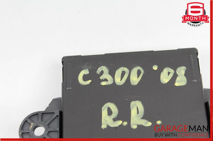 08-14 Mercedes W204 C300 C350 Rear Right Side Door Control Module 2048702526 OEM