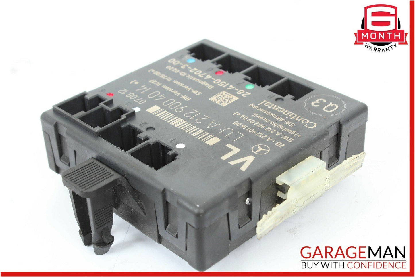 08-14 Mercedes W204 C250 C350 Front Left Side Door Control Module Unit OEM