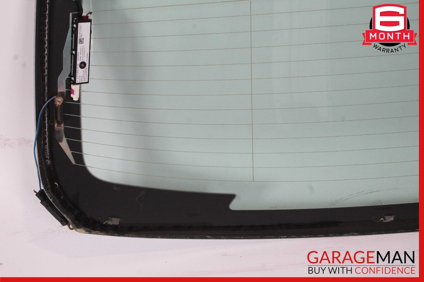 19-23 Mercedes W205 C300 C43 C63 AMG Coupe Rear Back Windshield Window Glass