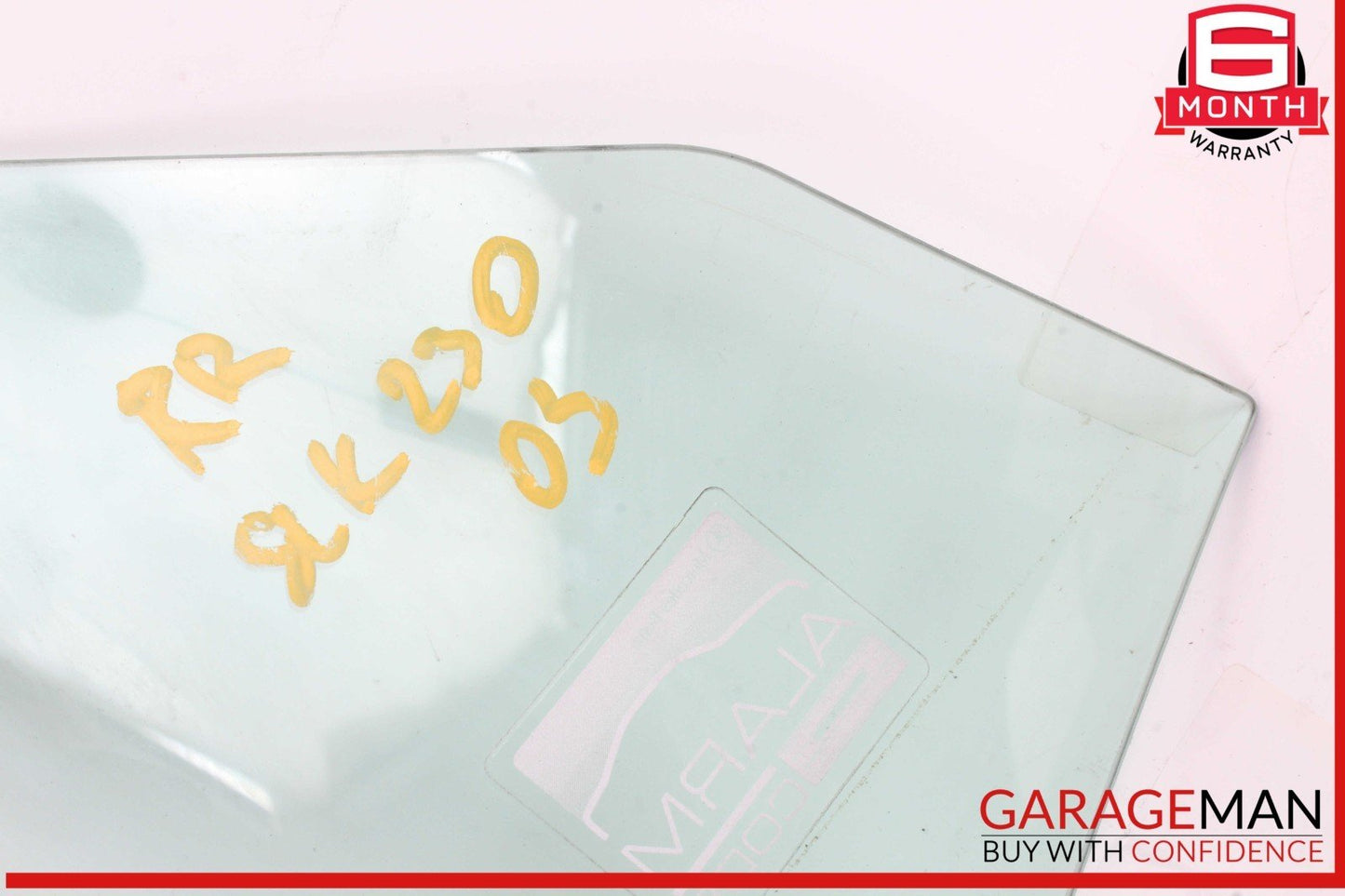 97-04 Mercedes R170 SLK230 SLK320 Rear Right Side Quarter Window Glass OEM