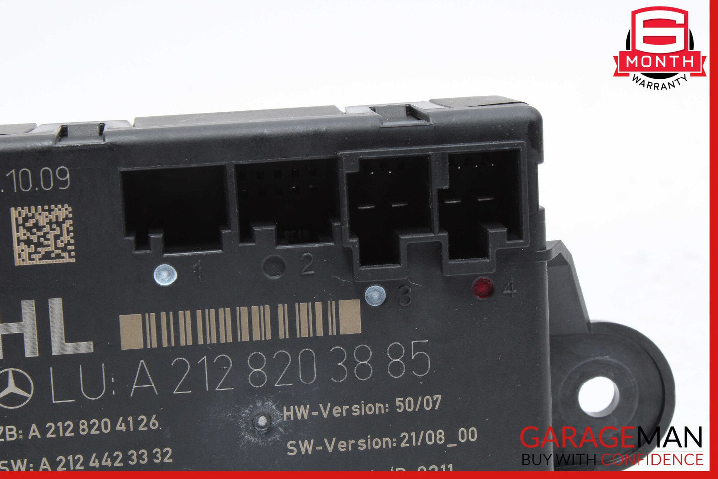 08-15 Mercedes W204 C300 C350 Rear Left Side Door Control Module 2128203885 OEM