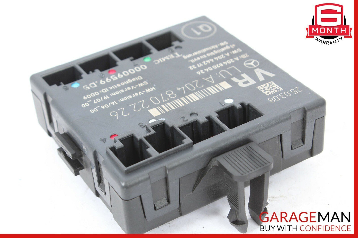 08-14 Mercedes W204 C300 C350 Front Right Side Door Control Module Unit