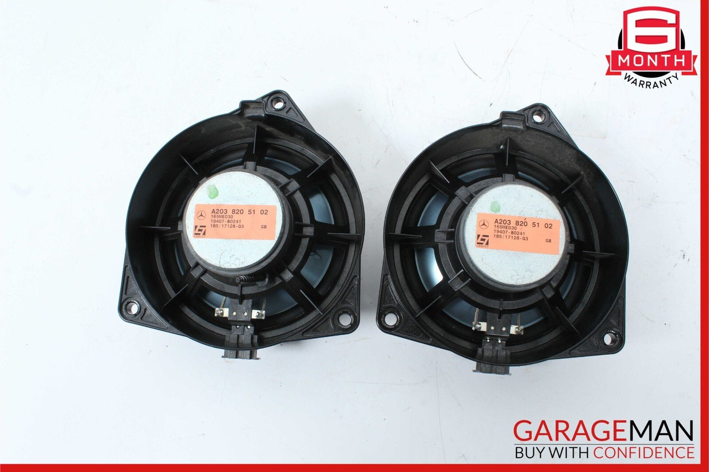 03-09 Mercedes W209 CLK350 C230 Front Right & Left Door Audio Sound Speaker Set