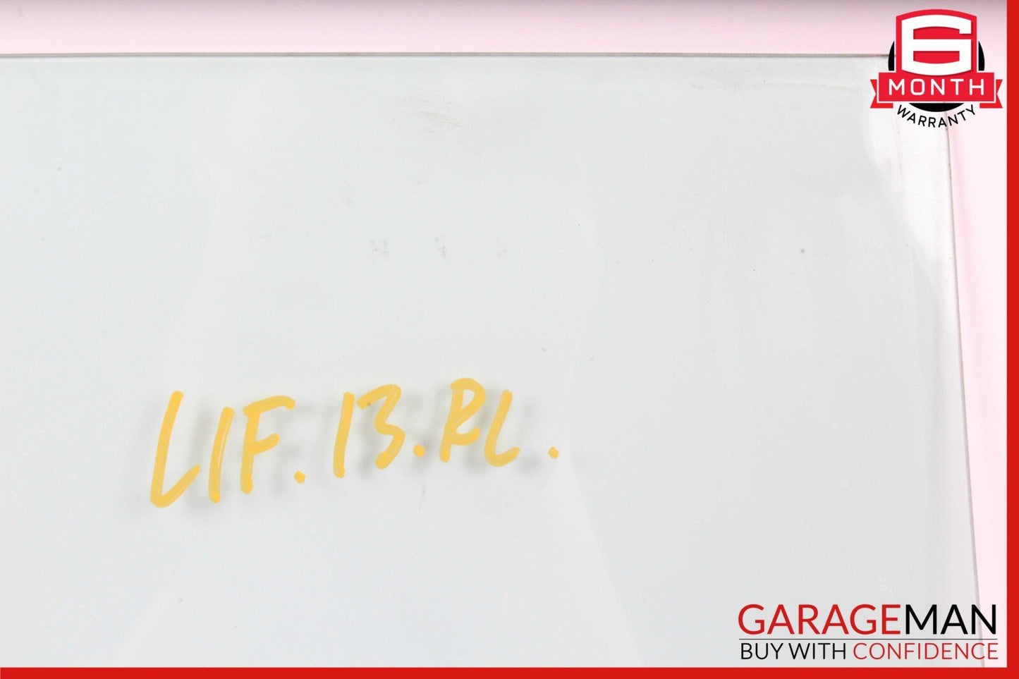 13-24 Nissan Leaf Rear Left Driver Side Door Window Glass 823013NF1A OEM