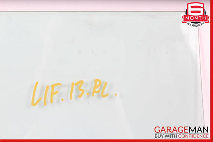 13-24 Nissan Leaf Rear Left Driver Side Door Window Glass 823013NF1A OEM