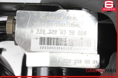 03-06 Mercedes R230 SL500 SL600 Rear Hydraulic Suspension Valve Block Assembly