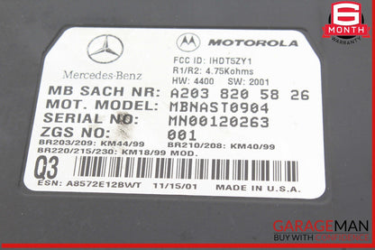 00-09 Mercedes W203 C32 AMG SL550 Voice Command Control Module 2038205826 OEM