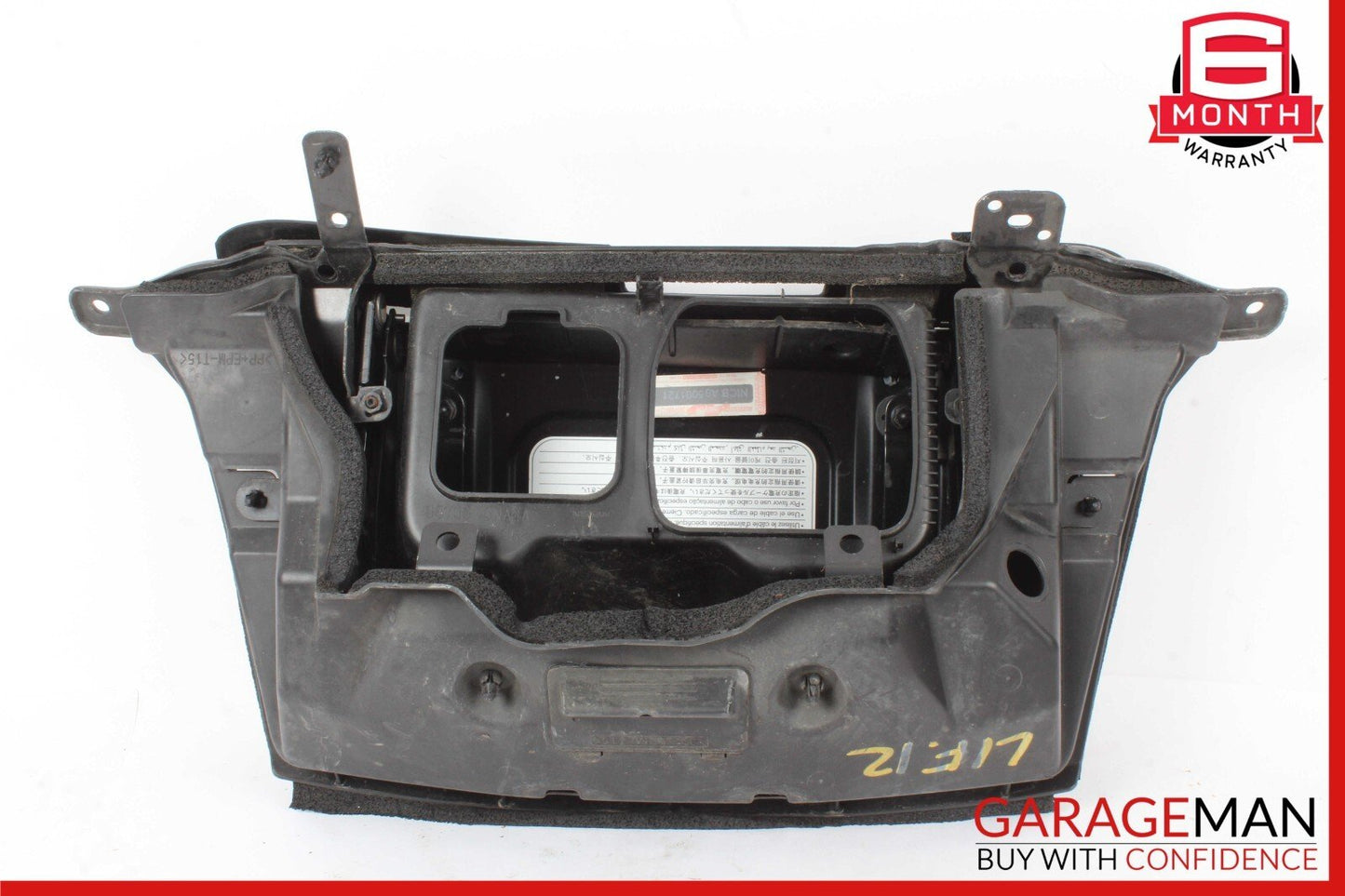 11-12 Nissan Leaf Front Charge Port Door Cover w/ Bracket Emblem & Latch OEM