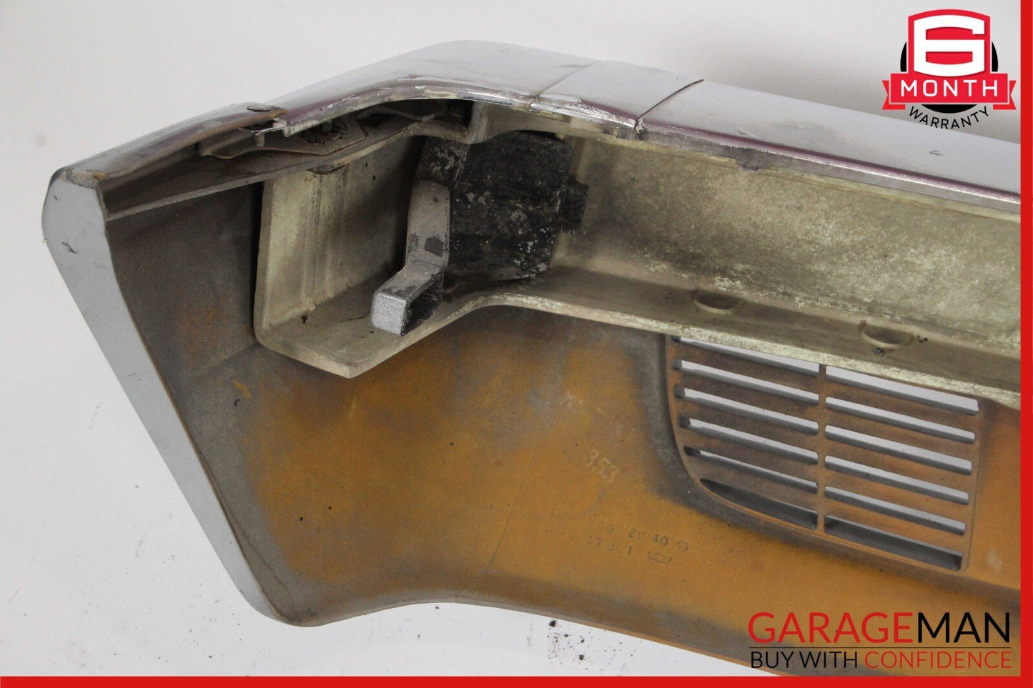 81-91 Mercedes W126 420SEL 560SEL Front Bumper Cover Grille Panel Assembly OEM