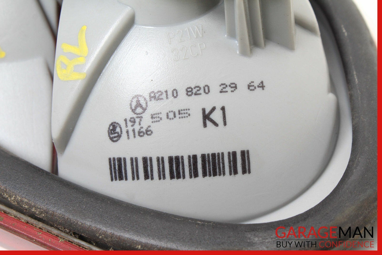 96-99 Mercedes W210 E300 E320 Rear Left Driver Side Inner Tail Light Lamp OEM