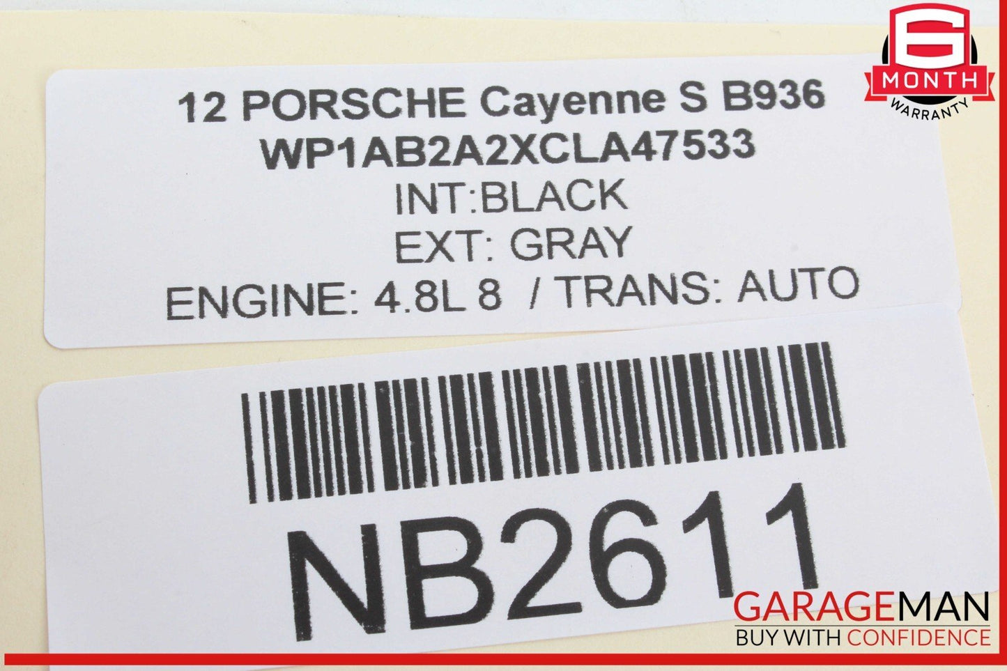 10-18 Porsche Cayenne S 958 Rear Left or Right Side Door Audio Sound Speaker