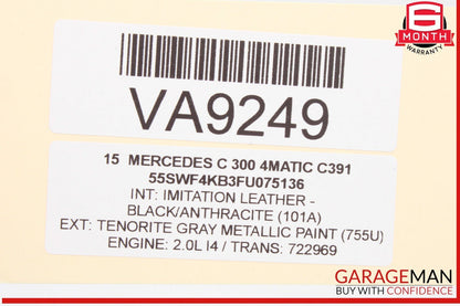 15-20 Mercedes W205 C300 4MATIC Front Right Side Dashboard Air Bag Airbag OEM