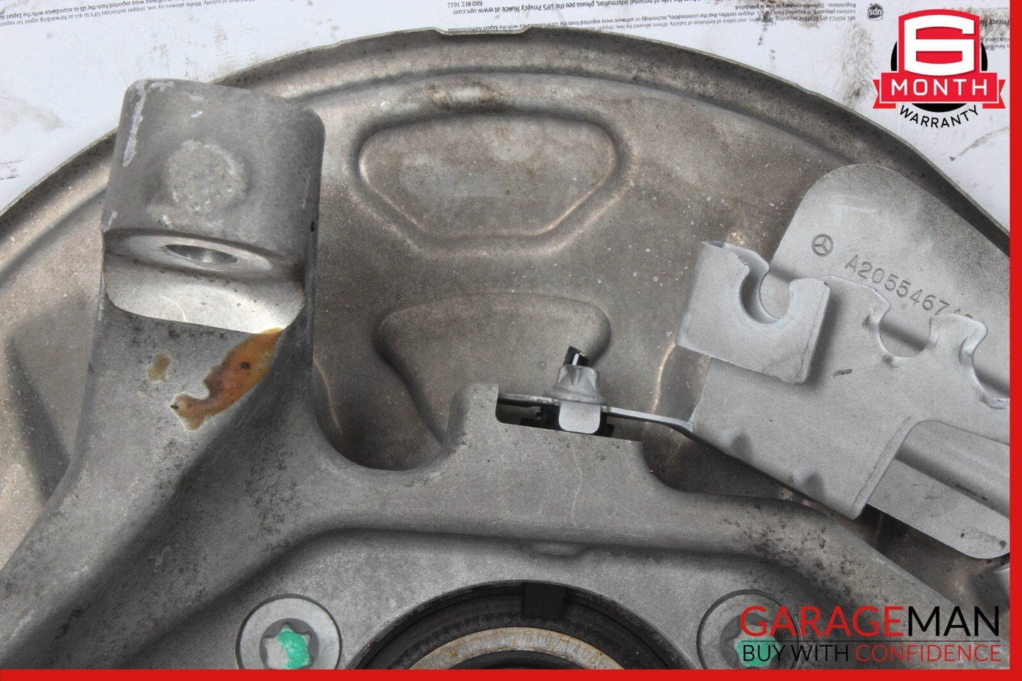 15-20 Mercedes W205 C400 C350e C300 Rear Right Side Spindle Knuckle Hub OEM
